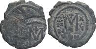 Constantinople Follis Maurice Tiberius, -