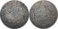 Egypt (Ottoman Empire) 20 Qirsh AH-1327 YR-6H Mehmed V.  65,00 EUR  Excl. 5,95 EUR Verzending