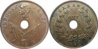 Sarawak (Malaysia) 1 Cent, (1892 H) Charles Brooke Rajah, vz / vz+ 45,00 EUR  Excl. 5,95 EUR Verzending