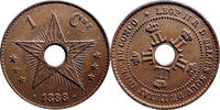 Belgian Congo 1 Centime 1888 Léopold II unz 35,00 EUR  Excl. 5,95 EUR Verzending