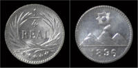 Guatemala 1/4 real Guatemala 1/4 real 1896 -