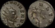 Roman antoninianus Claudius II Gothicus billon antoninianus Mars advancing right -