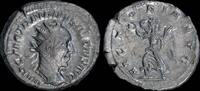 Roman antoninianus Trajan Decius AR antoninianus Victory running left -