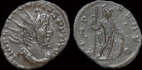 Roman antoninianus Victorinus billon antoninianus Virtus standing right -
