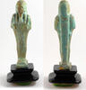 Egypt shabti Egypt Late period faience shabti for Someref-Heru -
