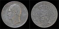 Belgium 5 frank Belgium Leopold I 5 frank 1849 -