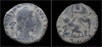Roman AE18 Constantius II AE15 -