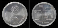 Canada 5 dollar Canada 5 dollar 1976- Montreal olympics- sailboat Kingston -