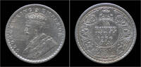 India 1/4 rupee India King George V 1/4 rupee 1936 -