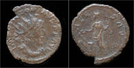 Roman antoninianus Victorinus billon antoninianus Salus standing left -