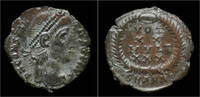 Roman AE14 Constantius II follis -