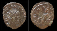 Roman antoninianus Victorinus billon antoninianus Providentia standing left -
