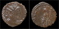 Roman antoninianus Victorinus billon antoninianus Providentia standing left -