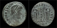 Roman AE15 Constantius II AE follis -