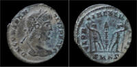 Roman AE15 Constantius II AE follis -