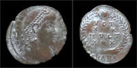 Roman AE14 Constantius II AE follis -