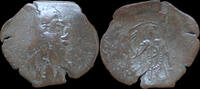 Byzantium trachy Byzantium Latin rulers of Constantinople bronze trachy -