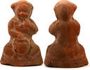 Egypt Romano-Egyptian terracotta figurine of Harpocrates (Horus-the-child). -