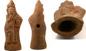 Egypt Romano-Egyptian large terracotta figure of Harpocrates -