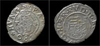 Hungary denar Hungary Rudolf AR denar 1580 K-B -
