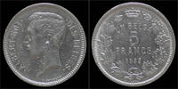 Belgium Belgium Albert I 5 frank 1933 French 5 frank 1933 VF