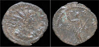 Roman antoninianus Victorinus billon antoninianus Pax standing left -