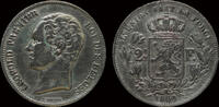 Belgium 2 1/2 frank Belgium Leopold I 2 1/2 frank 1849 small head -