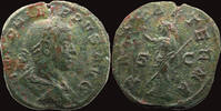Roman sestertius Philip II AE sestertius Pax standing left -