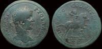 Pisia medallion Antioch Pisia Geta as Augustus AE medallion Geta on horse -