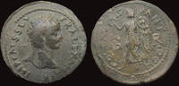 Pisidia medallion Antioch- Pisidia- Severus Alexander AE medallion Nike advancing left-unpublished -
