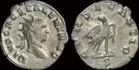 Roman antoninianus Divus Valerian II AR antoninianus Consecratio -