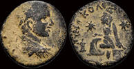 Mesopotamia AE23 Mesopotamia Edessa Severus Alexander AE23 Tyche seated left -