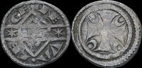 Southern Netherlands maille Southern Netherlands Hainaut Joan of Constantinople maille Valencienne mint -
