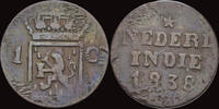 Nederlands India 1 cent Nederlands India 1 cent 1838 -