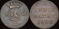Nederlands India 1 duit Nederlands India 1 duit 1808 -