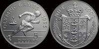 Niue 5 dollar Niue 5 dollar 1992- Olympic summerplays in Atlanta 1996- sprinter -