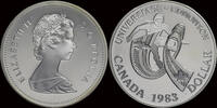 Canada 1 dollar Canada 1 dollar 1983- World University games in Edmonton -