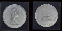 Canada dollar Canada 1 dollar 1981- Trans-Canada railway -