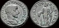 Thrace tetrassarion Thrace Hadrianopolis Gordian III tetrassarion Homonoia standing left -