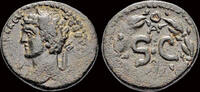 Seleucis and Pieria AE As Seleucis and Pieria Antioch Marcus Aurelius, as Caesar AE As Large S C -