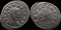 Roman antoninianus Divus Numerian AE antoninianus eagle standing facing -