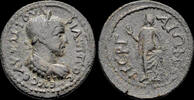 Pamphylia AE27 Pamphylia Perge Philip I AE27 Elpis standing left -