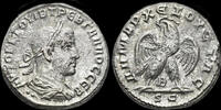 Seleucis and Pieria tetradrachm Seleucis and Pieria Antioch Trebonianus Gallus Billon tetradrachm -