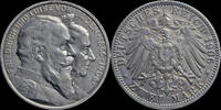 Baden 2 mark Germany Baden 2 mark 1906G Friedrich I -