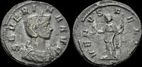 Roman antoninianus Severina, Augusta, AE antoninianus Venus standing left -