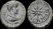 Moesia Inferior assarion Moesia Inferior Nicopolis ad Istrum Caracalla AE assarion nine-rayed star -