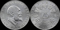 Austria 25 schilling Austria 25 schilling 1958 100th anniversary of the birth of Auer von Welsbach -