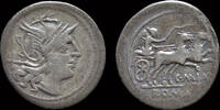 Roman republic denarius Roman Republic Gaius Maianus AR denarius -