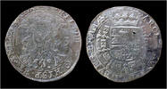 Southern Netherlands patagon Southern Netherlands Brabant Philip IV AR patagon 1633 Brussel mint -