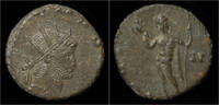 Roman antonnianus Gallienus billon antoninianus Jupiter standing left -